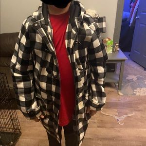 Buffalo plaid jacket